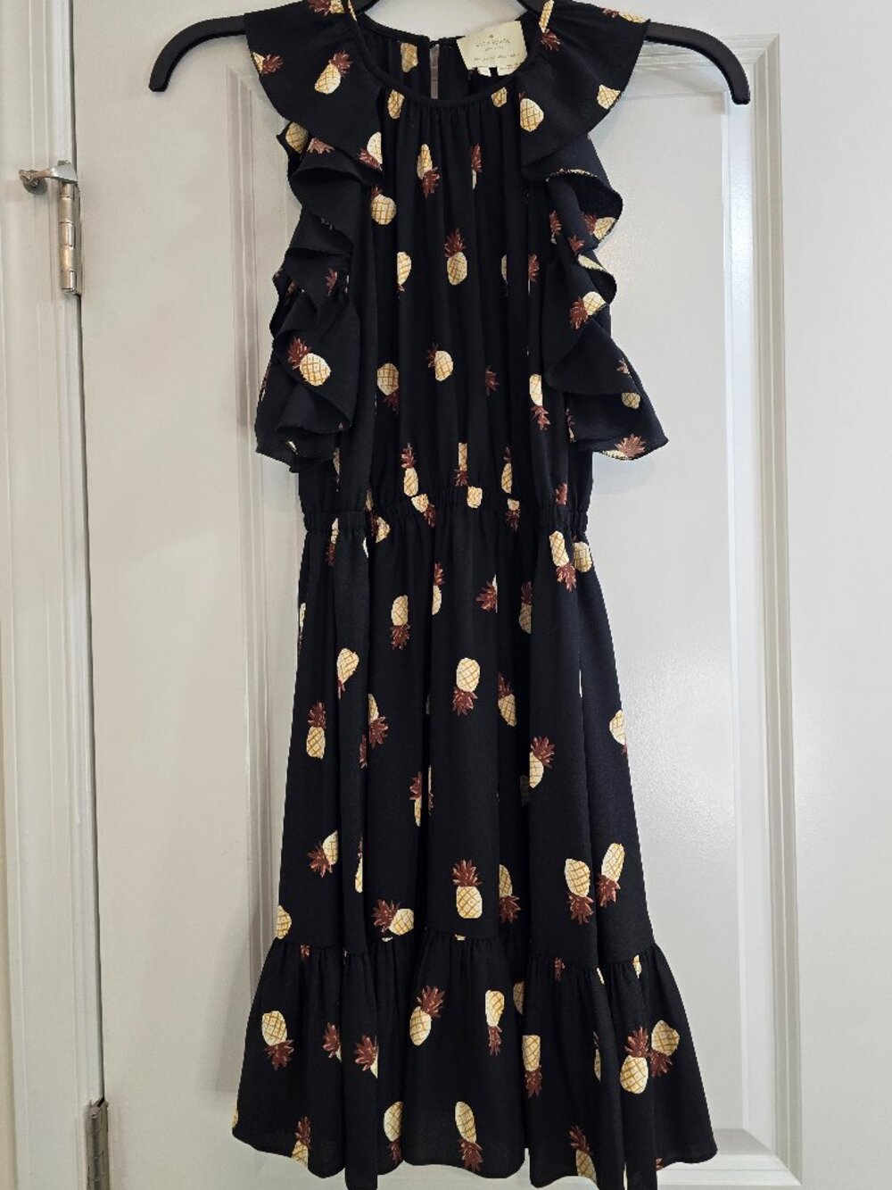 Kate Spade Pineapple Dress By the Pool - Black - Picture 3 of 9